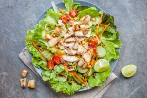 Grilled Chicken Garden Salad