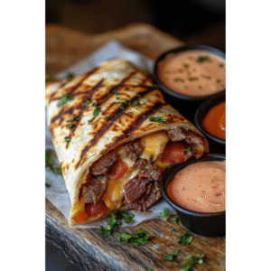 Spicy Beef Wrap