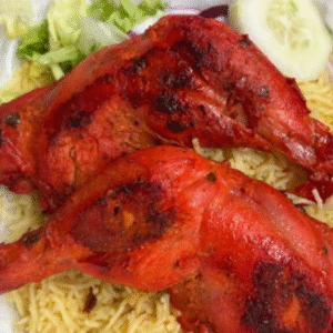 Tandoori Chicken Over Rice