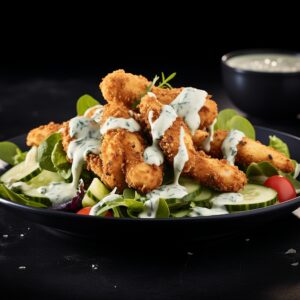 Crispy Chicken Garden Salad
