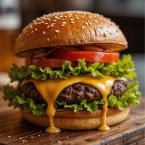 All American Cheese burger